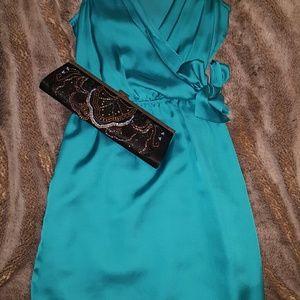 The Limited **turquoise dress**