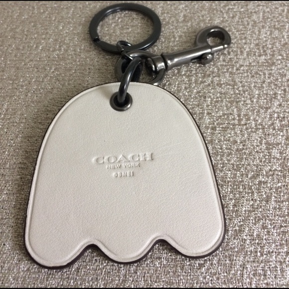 👻Limited Edition Coach Pac Man Ghost Bag Charm - Picture 4 of 5