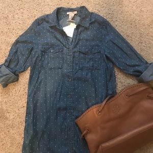 NWT Philosophy Denim Dress