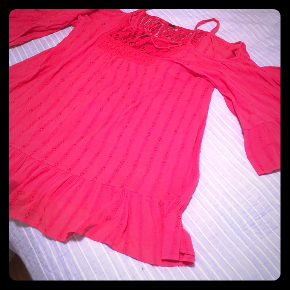 Free people boho dress/coverup /top tunic