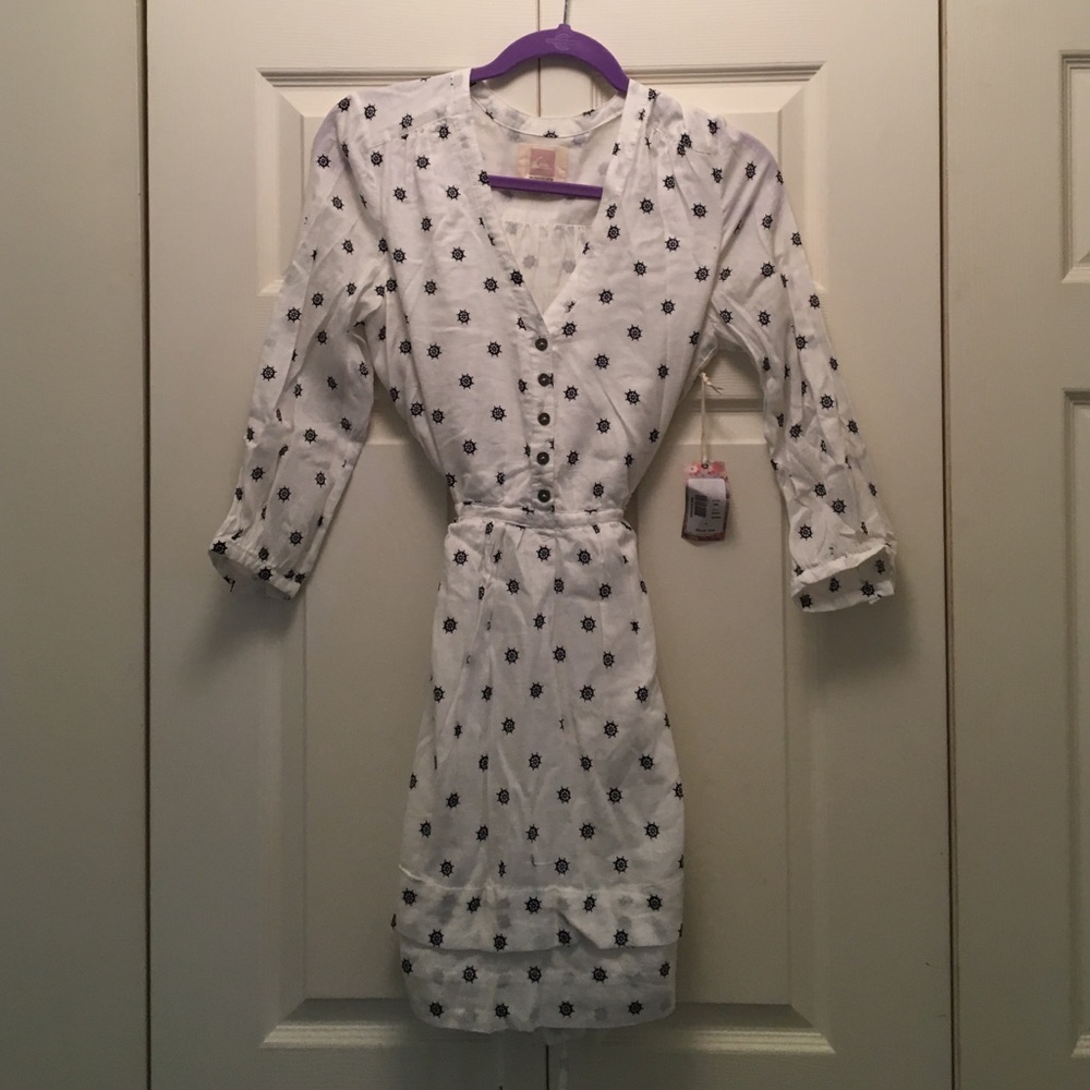 Quiksilver nautical print dress