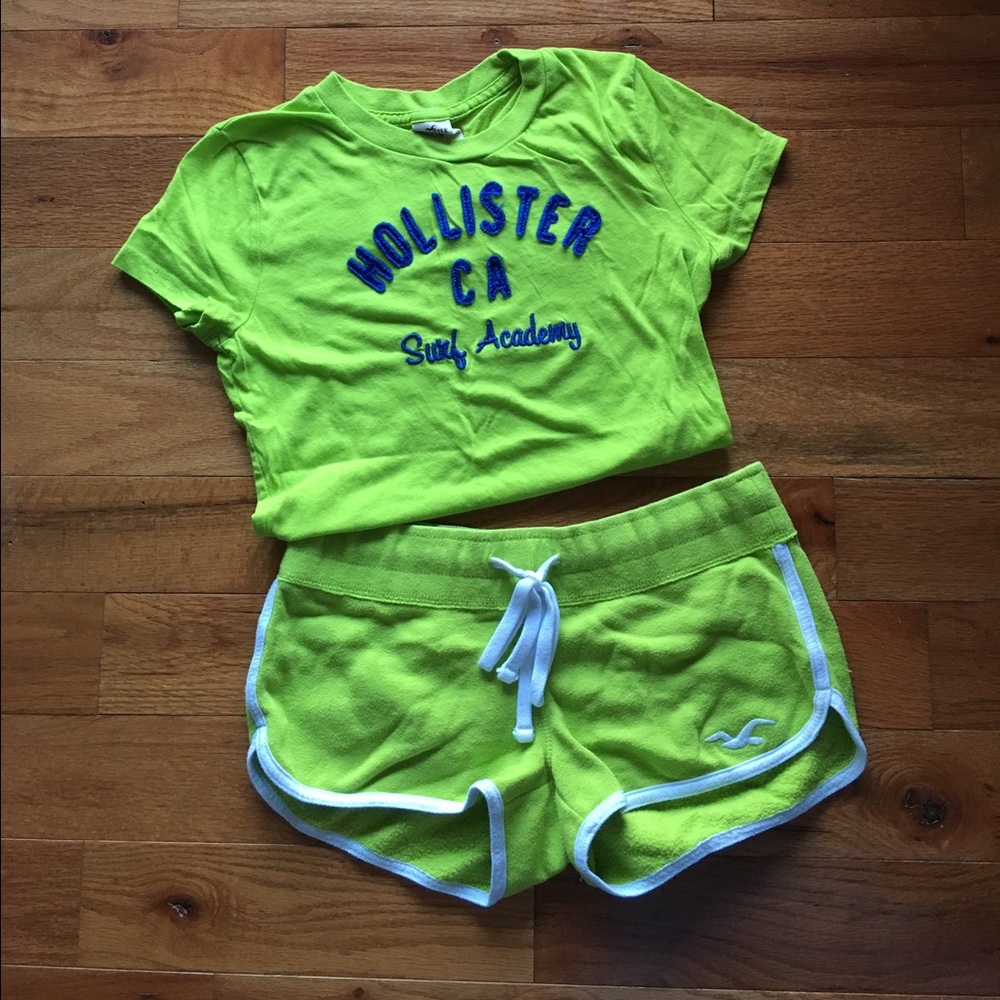 Hollister Shorts & Shirt