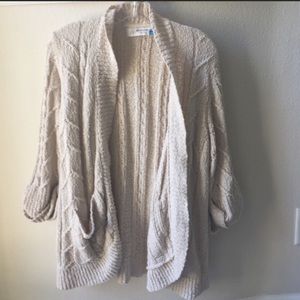 Anthro Sparrow open sweater, cute!