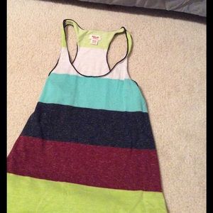 Color block tank
