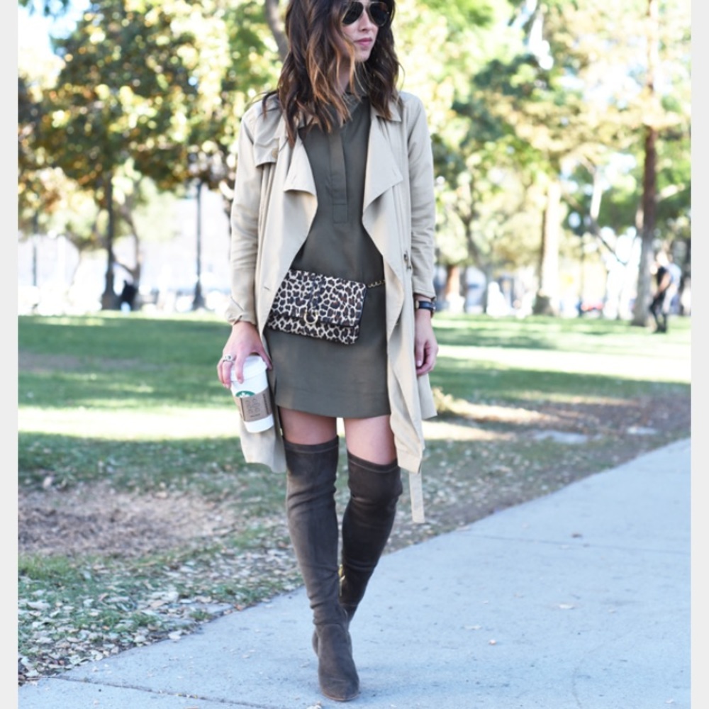 Joie Suede OTk boots 8.5 (38 1/2) in olive