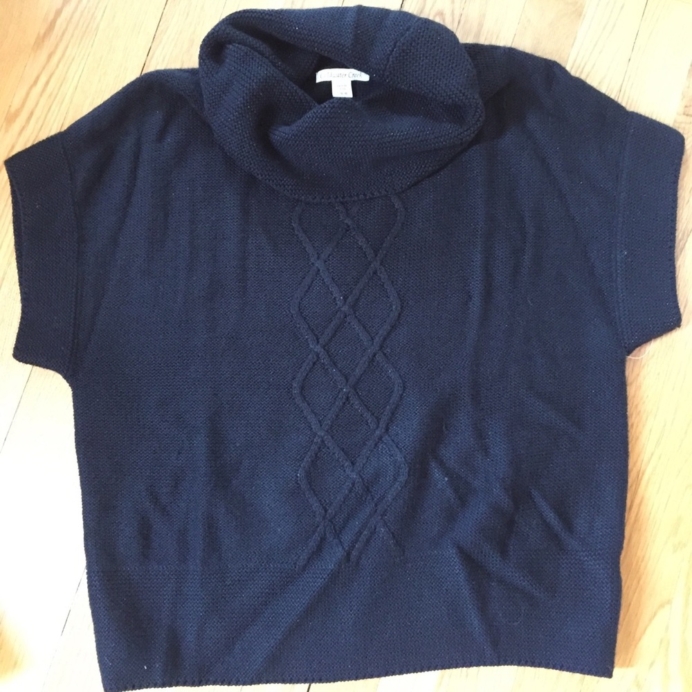 NWT Coldwater Creek women's sweater. Black size S