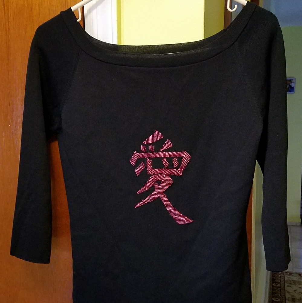 Asian decoration Lou Nardi Knitwear Top