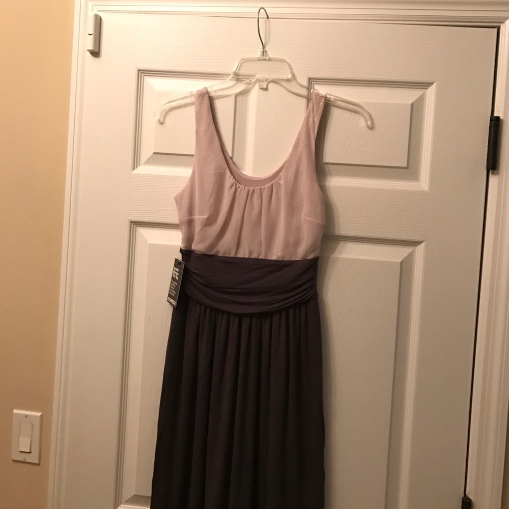 Express Dress Light Purple and Grey