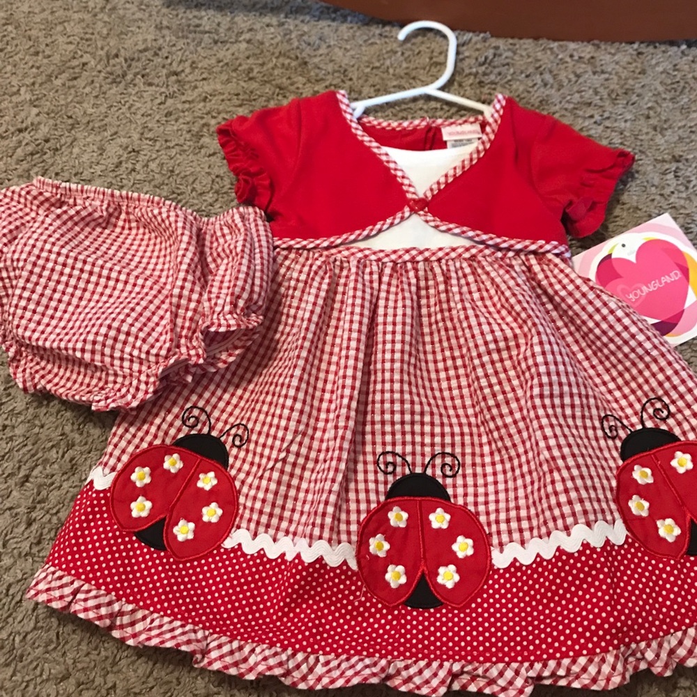 Youngland Lady Bug dress