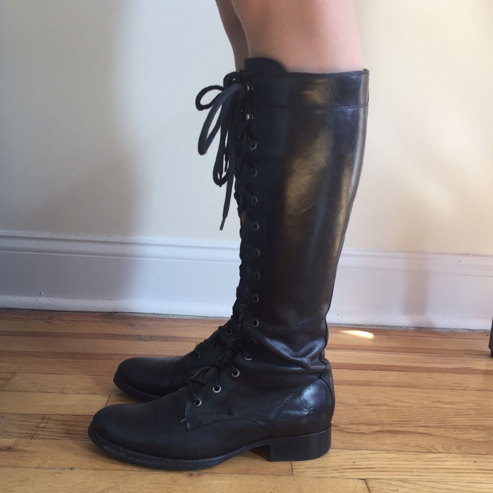 Frye Tall Melissa Lace Boot - Picture 2 of 6