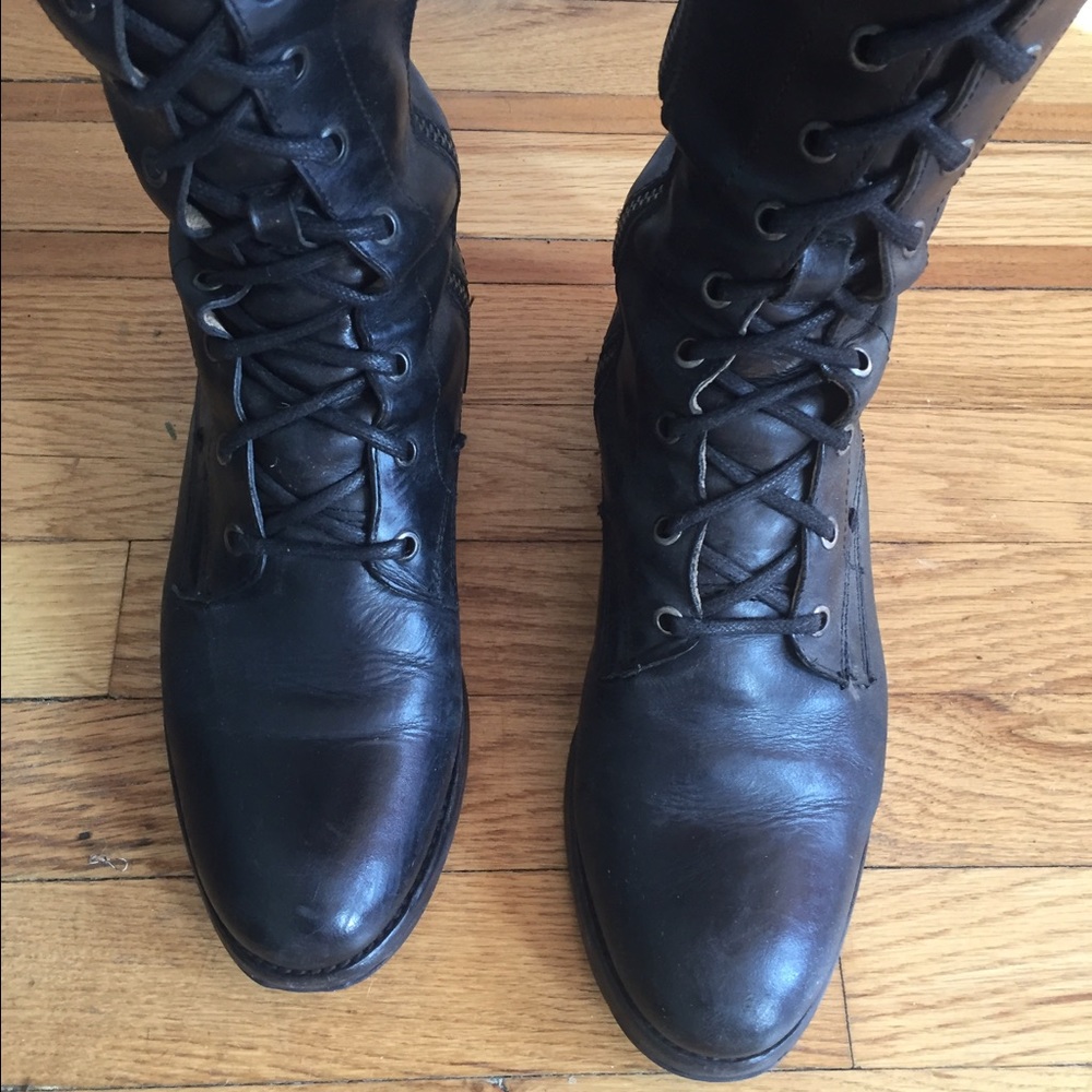 Frye Tall Melissa Lace Boot - Picture 3 of 6