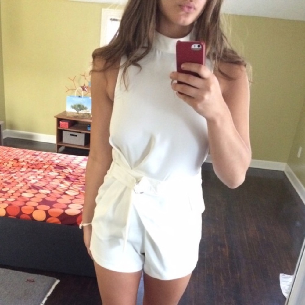 CHIFFON TOPSHOP ROMPER