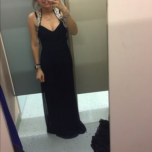 Dark Blue Prom Dress