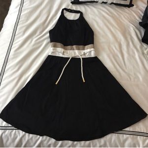 Calvin Klein Nautical Flare Dress