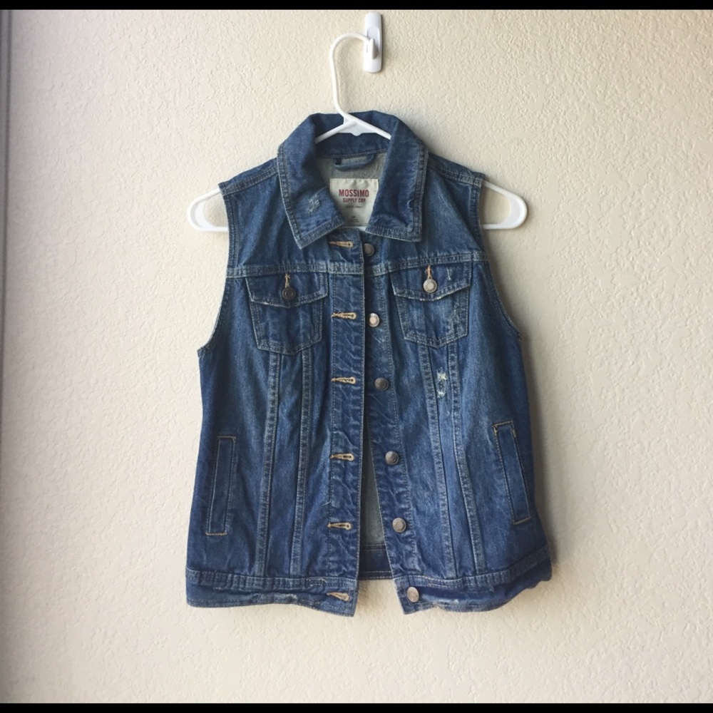 Denim vest