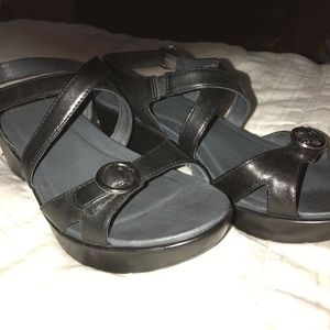Black Dansko sandals