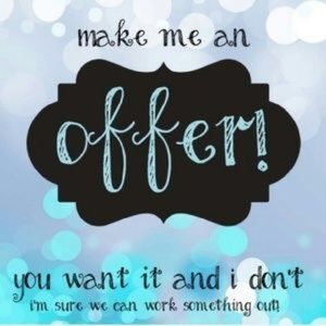 Make me an offer!