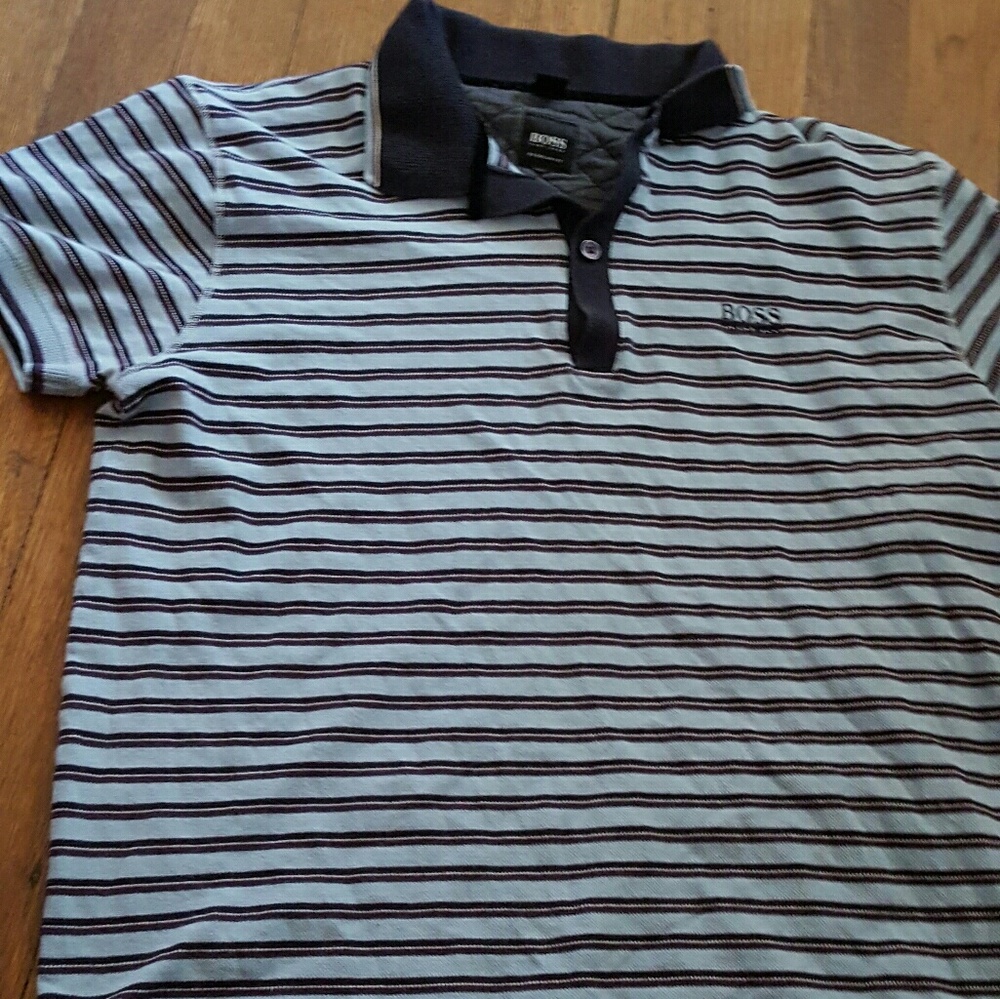 Hugo Boss collar shirt