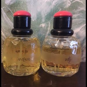 2 bottles of Yves Saint Laurent perfume