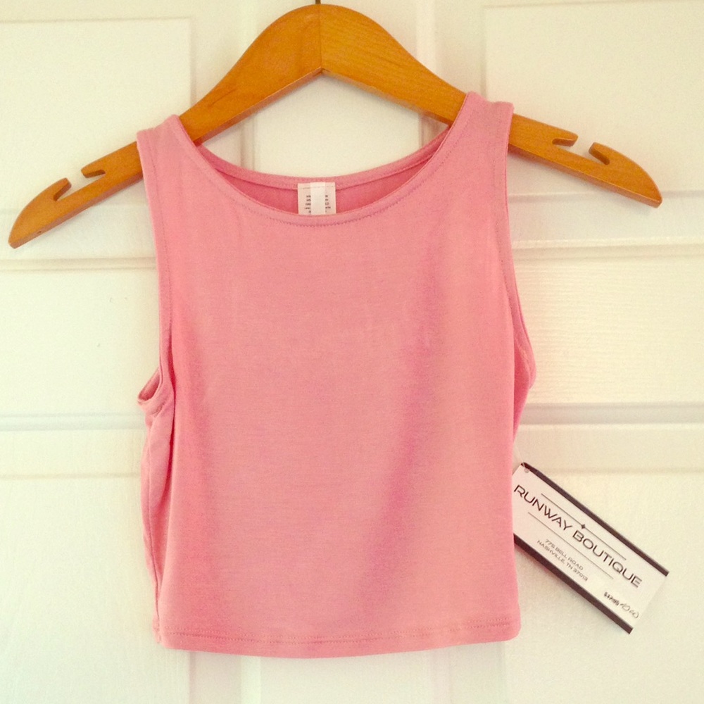 🌸Light Pink Crop Top🌸