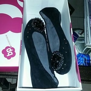 Black decorated Stuart Weitzman