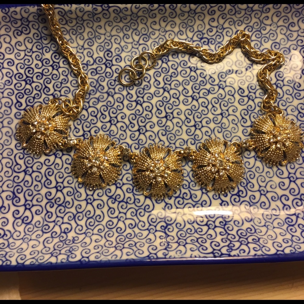 JCrew Factory gold necklace