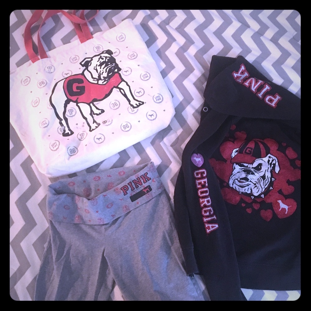 Lot of VS Pink Uga