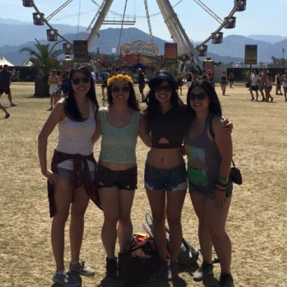 Festival Halter Crop Top With Cut Out and Low Back - Picture 3 of 3