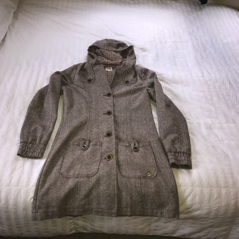 Roxy Women's Plaids Checks Coat!