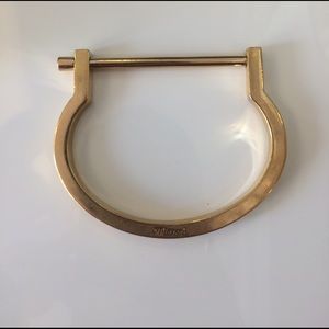 Miansai Modern Screw Cuff Bracelet, Gold