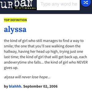 Meet your Posher, Alyssa