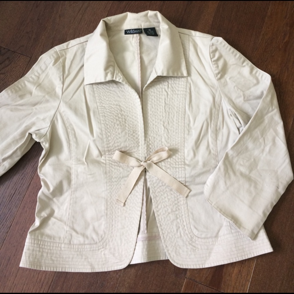 Khaki Crop Jacket