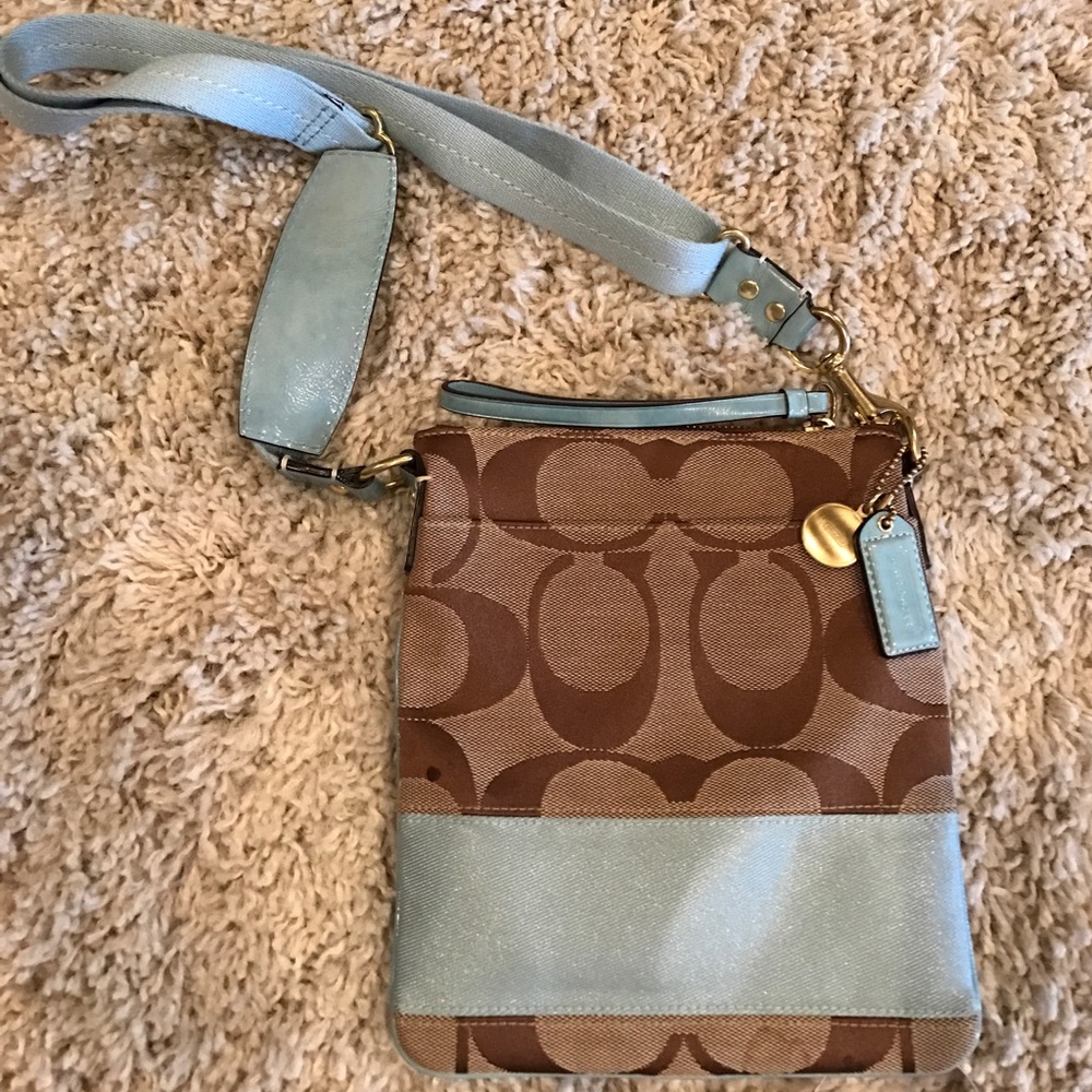 Coach Fabric Cross body Purse