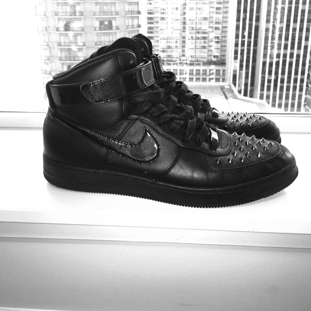Nike Air Force Downtown Hi Spike - Black
