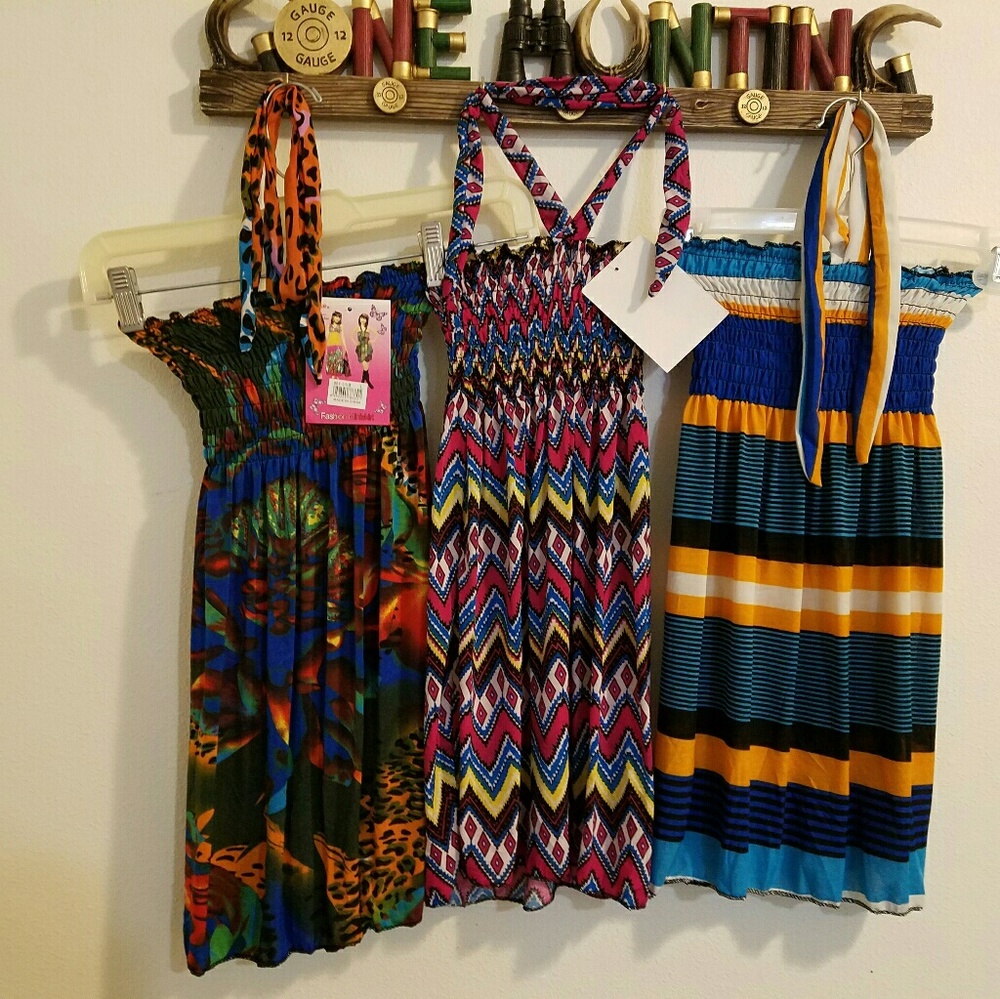 2T to 5T toddler dresses get  3 summer dresses