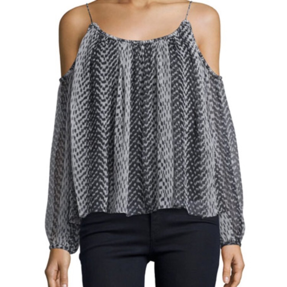 Elizabeth and James Cold Shoulder Maylin Blouse
