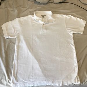 Faded Glory medium white polo