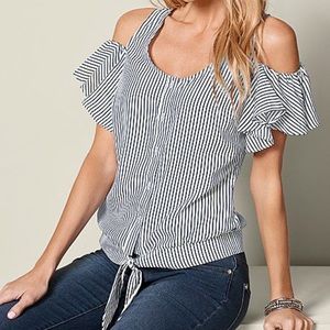 Flutter sleeve top