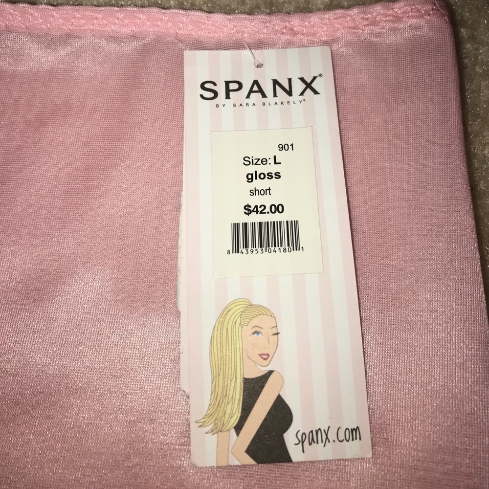 HP Spanx Skinny Britches 901 sheer shaping shorts - Picture 3 of 5