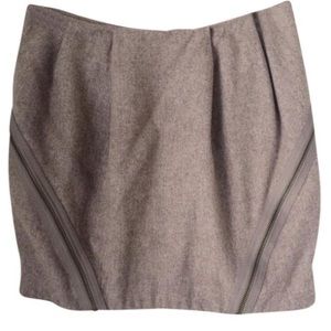 TopShop | Wool Blend Zip Skirt | EU 36, US4, UK8