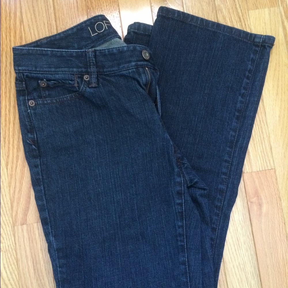 Loft Curvy Bootcut Jeans 6P
