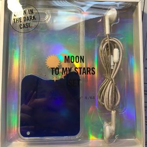 Glow in the Dark iPhone 6/6s case and Headphones