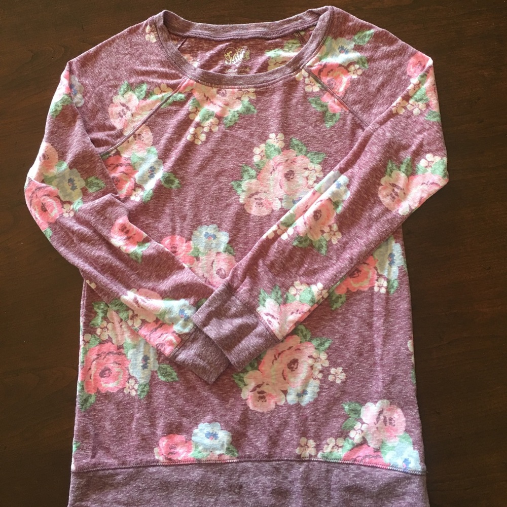 Justice long sleeve tee