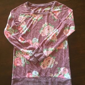 Justice long sleeve tee