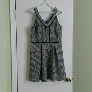 NWT black and white dress