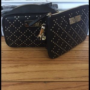 Victoria Secret wallet and makeup bag