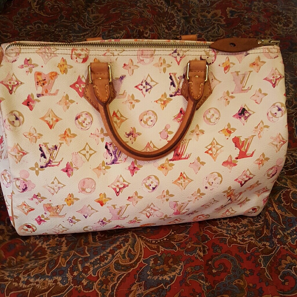 Louis Vuitton LE Richard Prince Watercolor Speedy