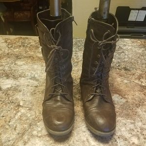 Mainstream Brown Combat Boots