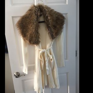 Bebe Sweater coat