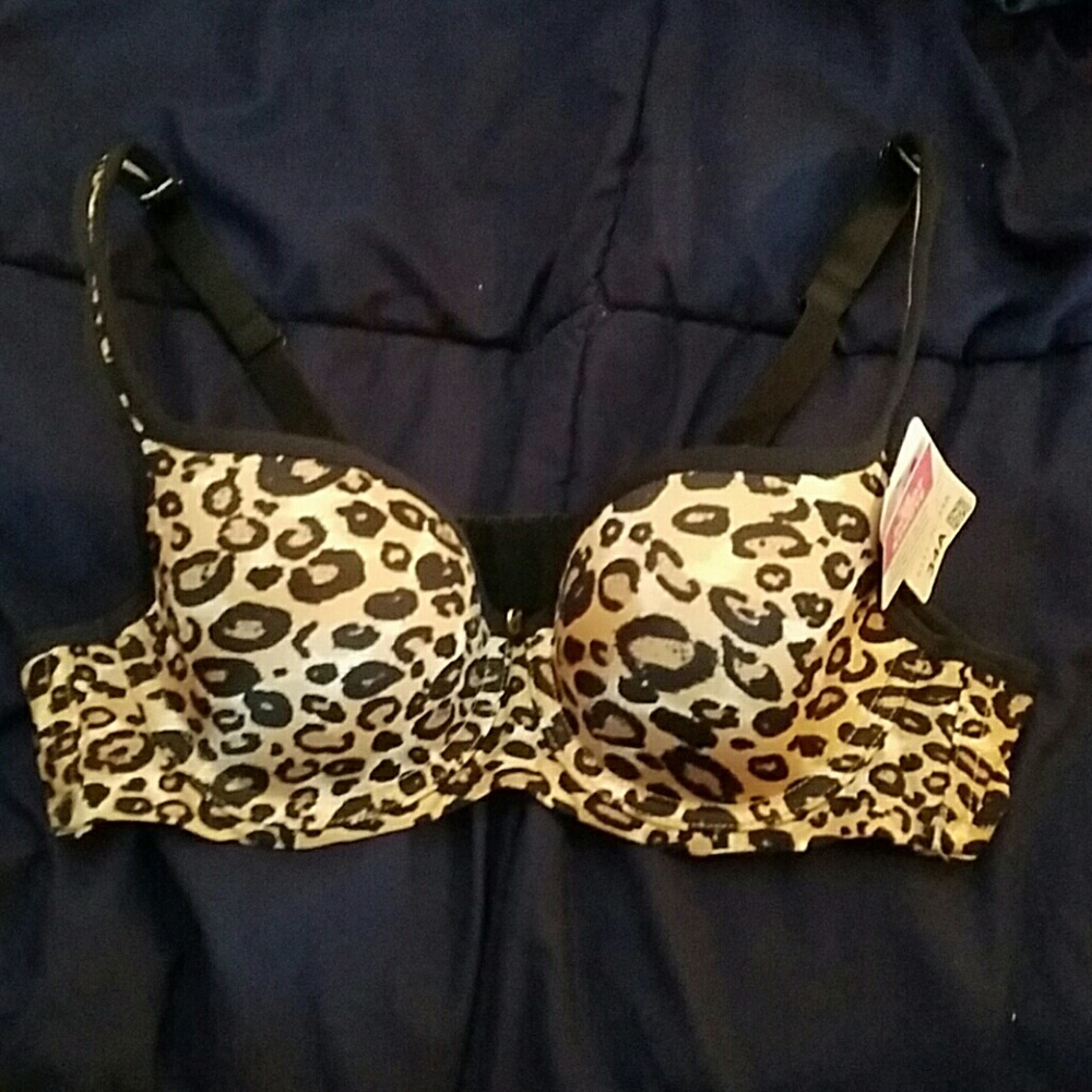 Cheetah Print Bra